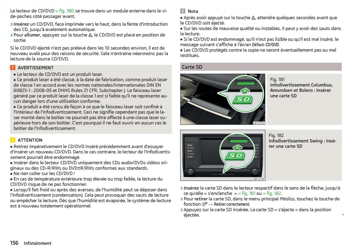 Skoda Kodiaq manuel du proprietaire / page 158