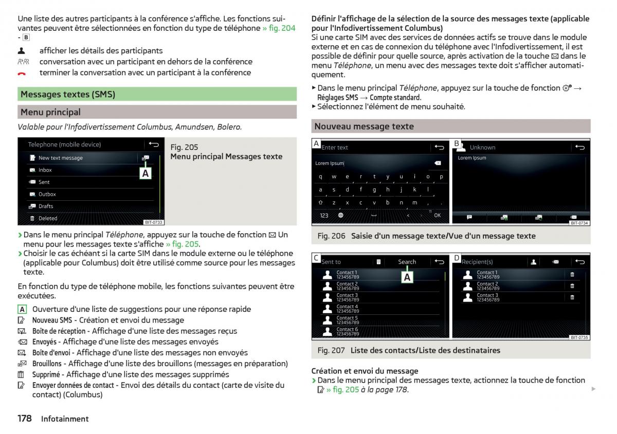 Skoda Kodiaq manuel du proprietaire / page 180