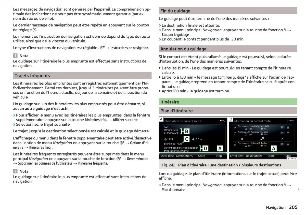 Skoda Kodiaq manuel du proprietaire / page 207