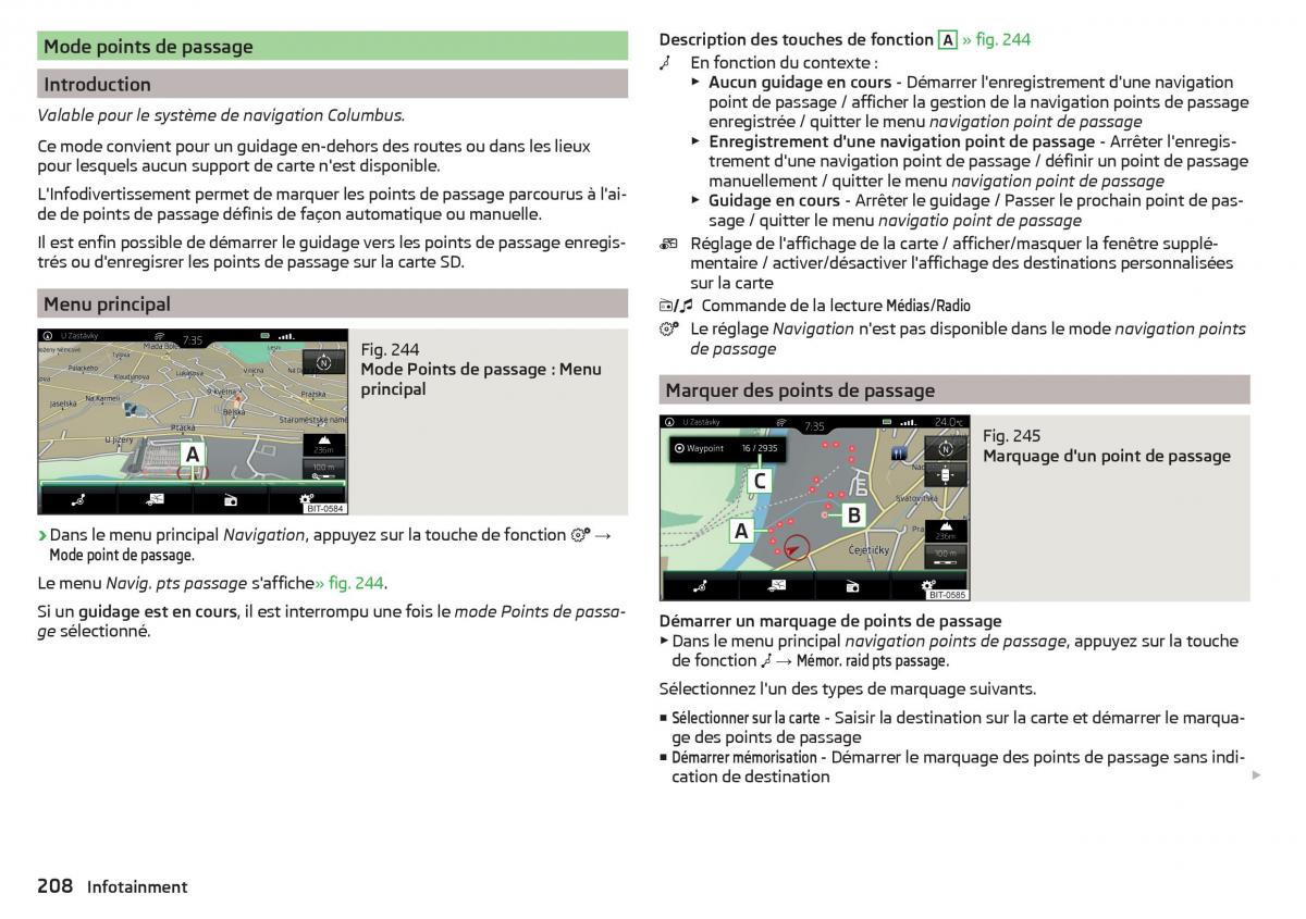 Skoda Kodiaq manuel du proprietaire / page 210