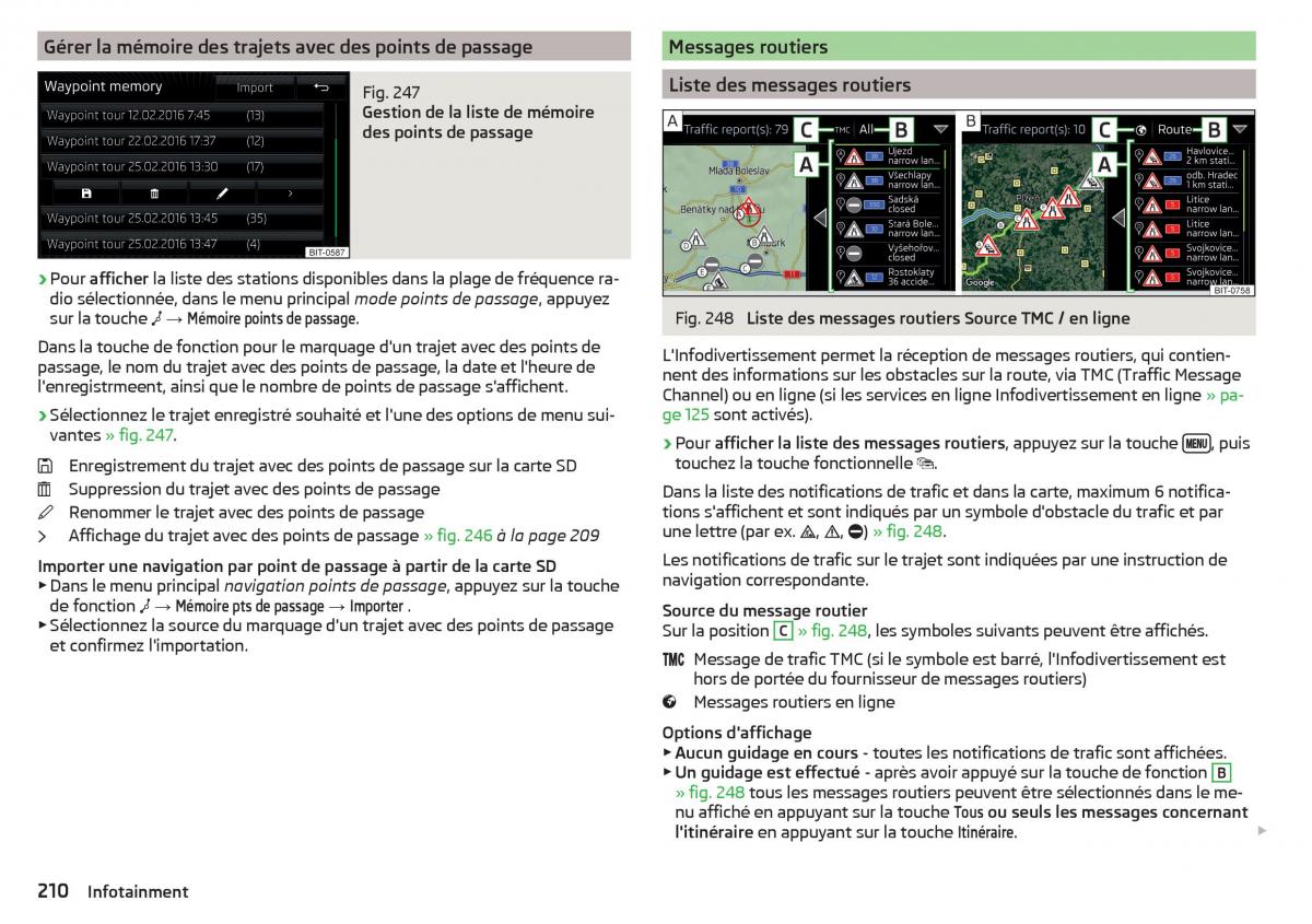 Skoda Kodiaq manuel du proprietaire / page 212