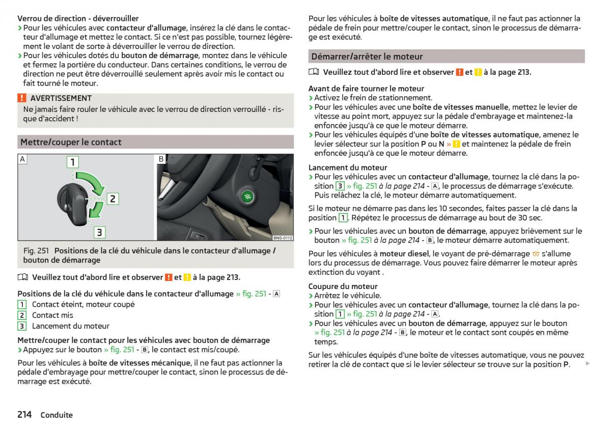 Skoda Kodiaq manuel du proprietaire / page 216