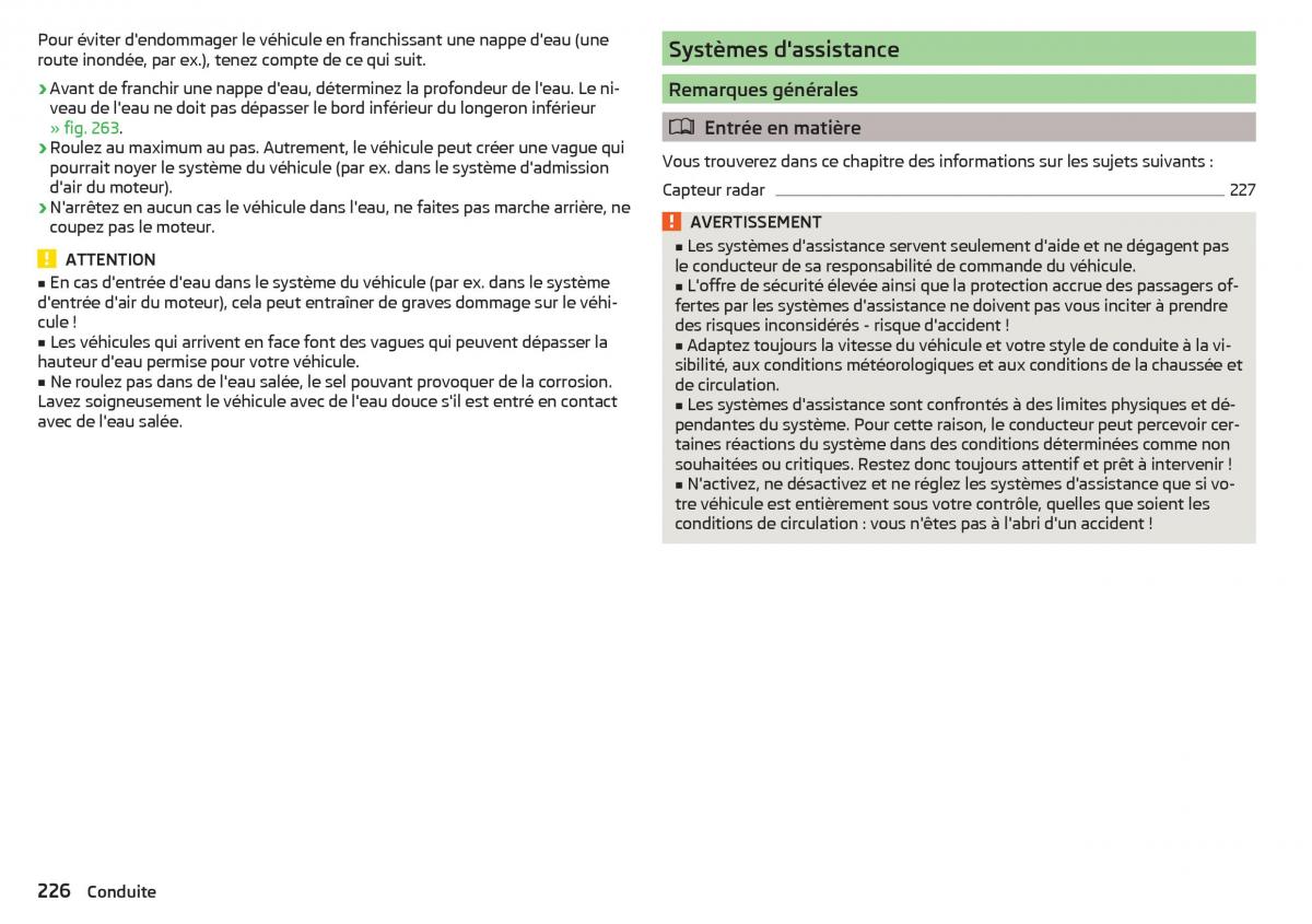 Skoda Kodiaq manuel du proprietaire / page 228