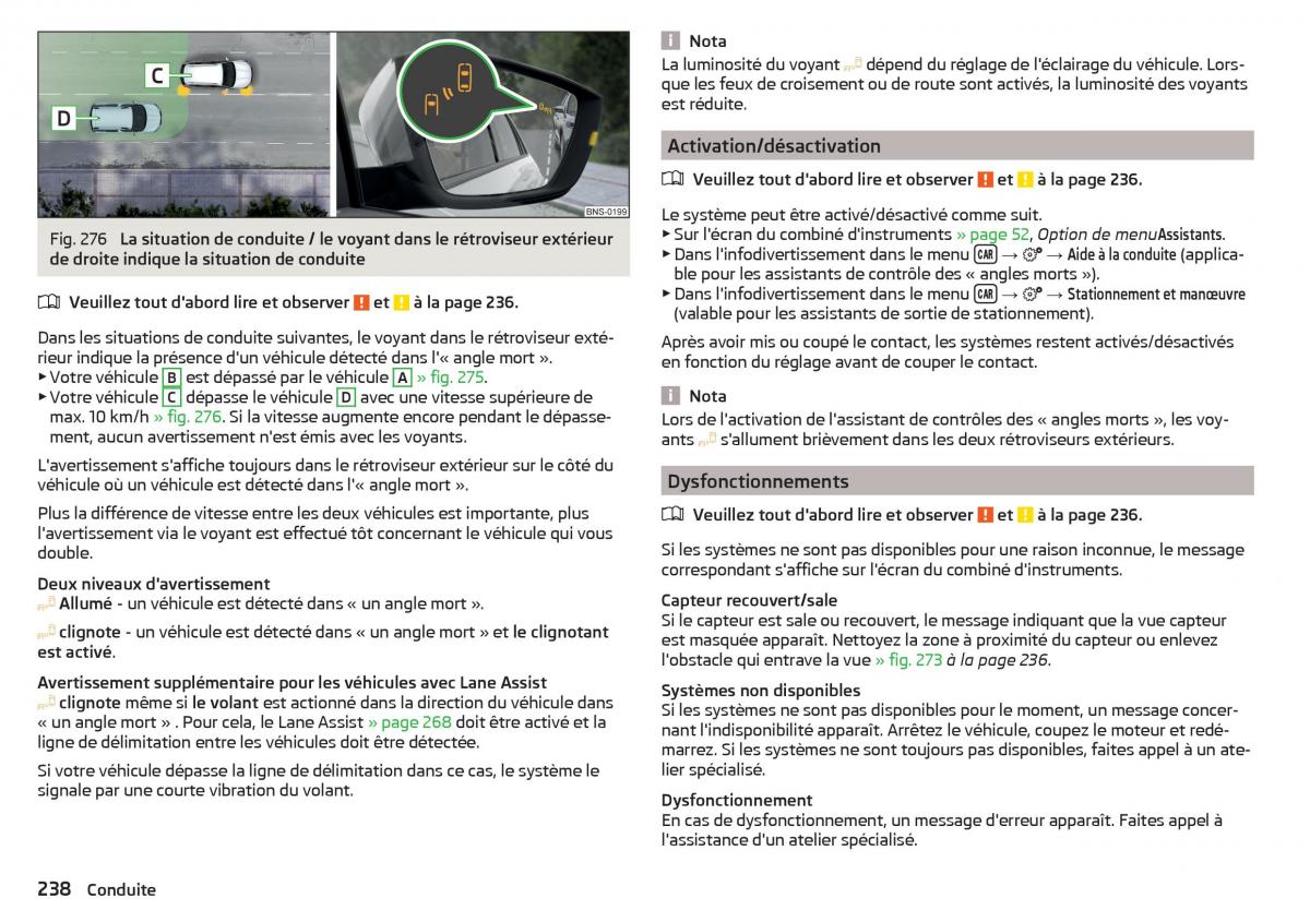 Skoda Kodiaq manuel du proprietaire / page 240