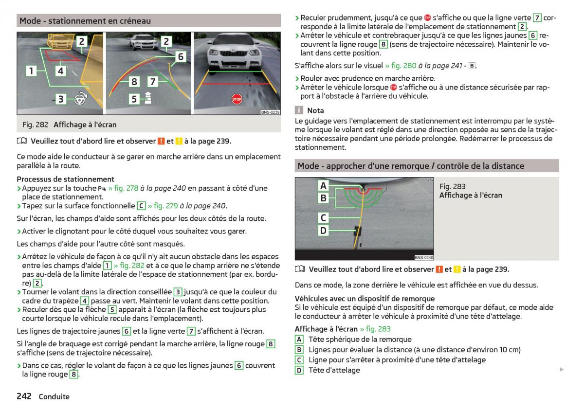 Skoda Kodiaq manuel du proprietaire / page 244