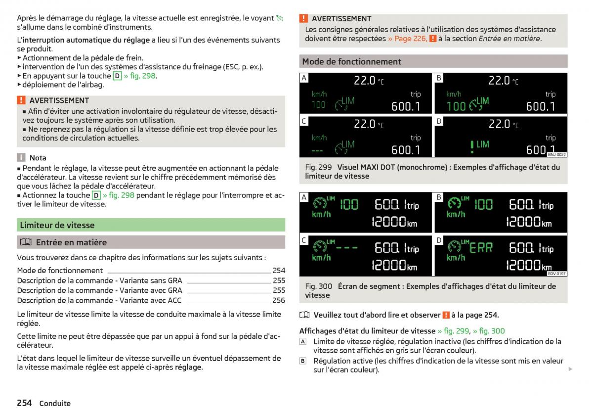 Skoda Kodiaq manuel du proprietaire / page 256