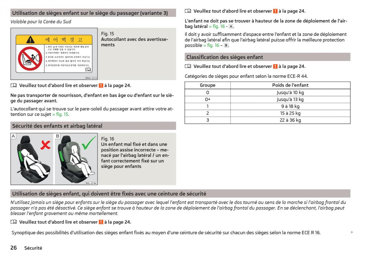 Skoda Kodiaq manuel du proprietaire / page 28