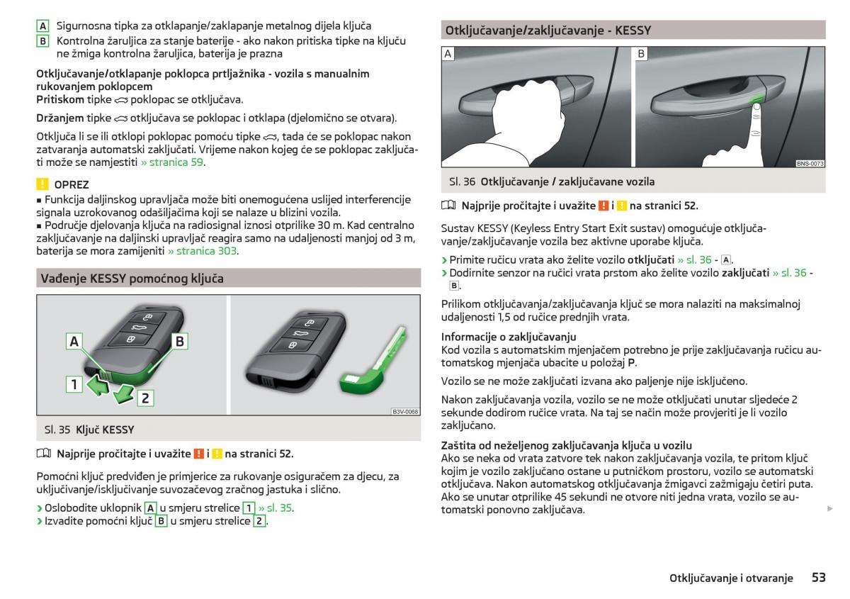 Skoda Kodiaq vlasnicko uputstvo / page 55