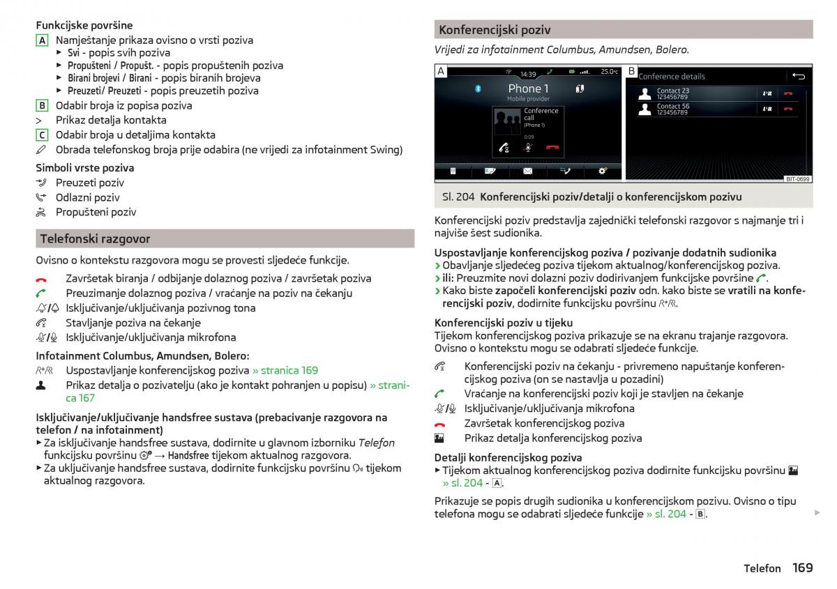 Skoda Kodiaq vlasnicko uputstvo / page 171