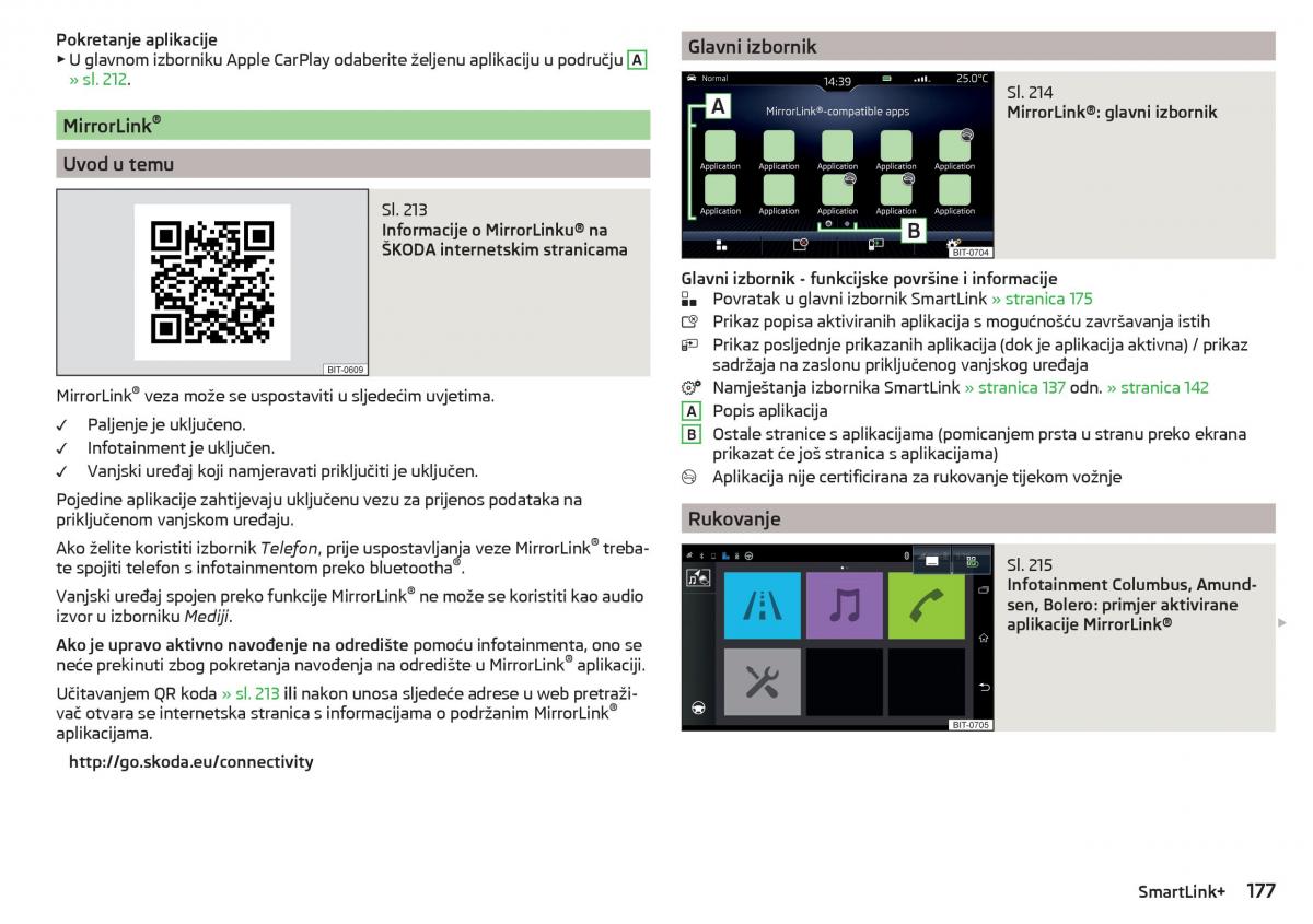 Skoda Kodiaq vlasnicko uputstvo / page 179