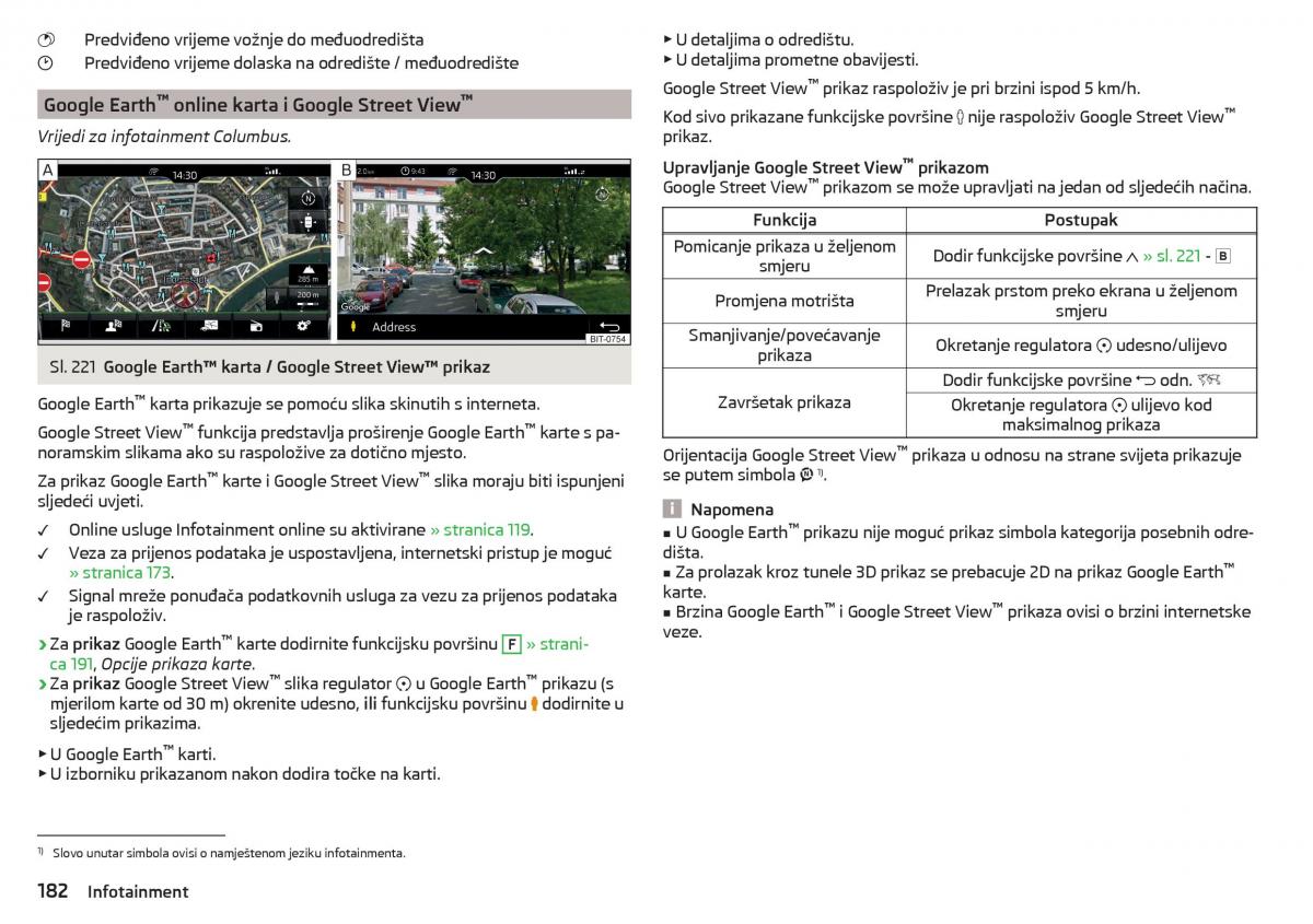 Skoda Kodiaq vlasnicko uputstvo / page 184