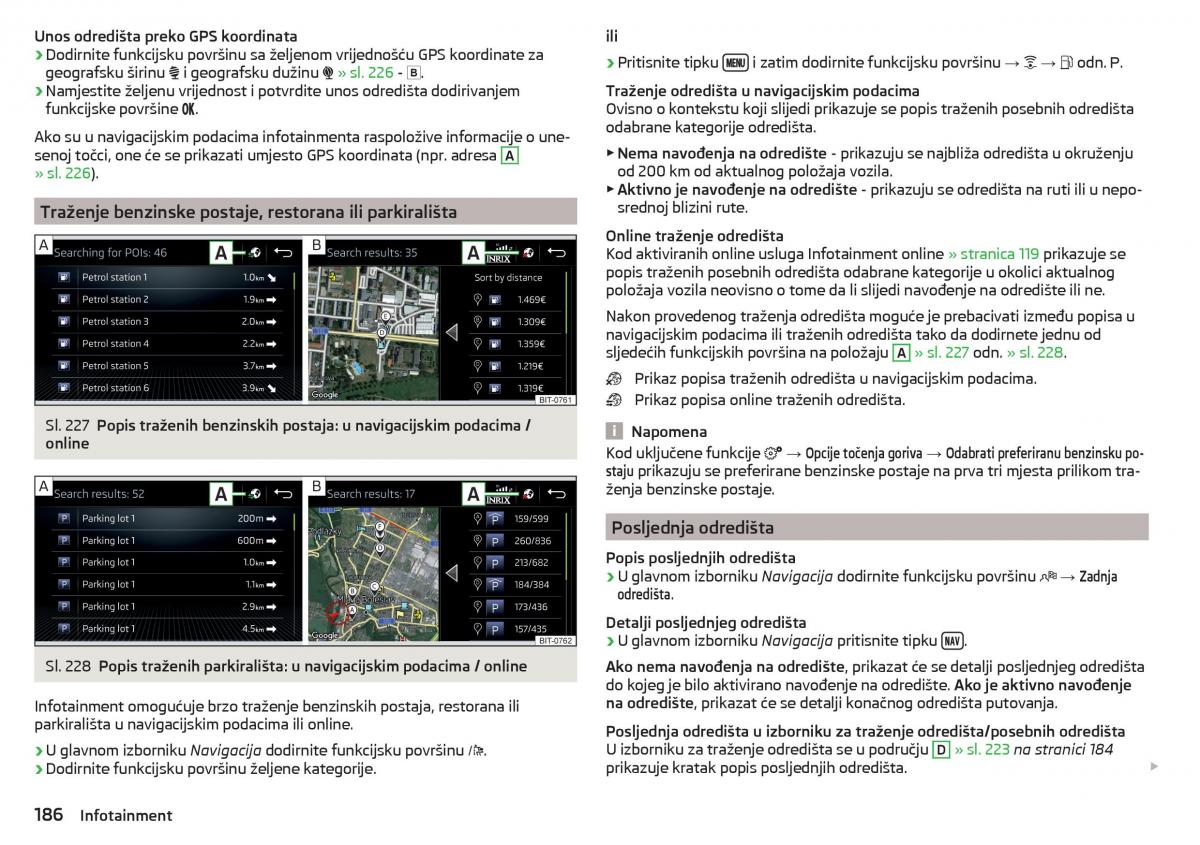 Skoda Kodiaq vlasnicko uputstvo / page 188