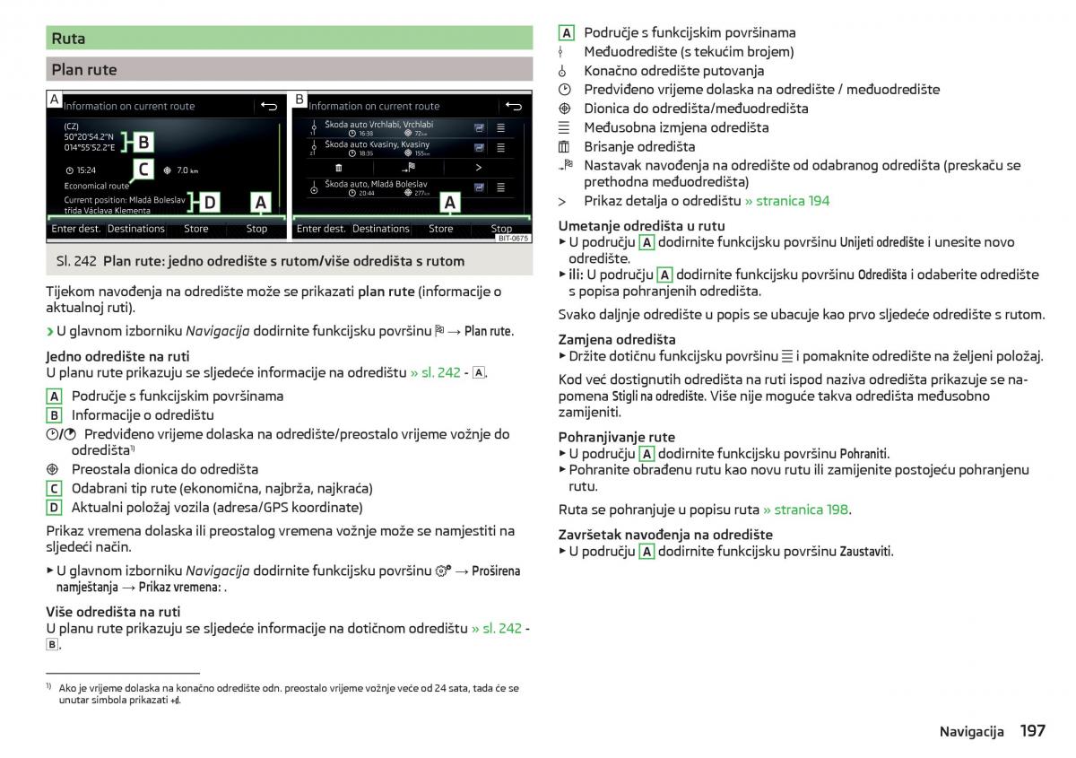 Skoda Kodiaq vlasnicko uputstvo / page 199