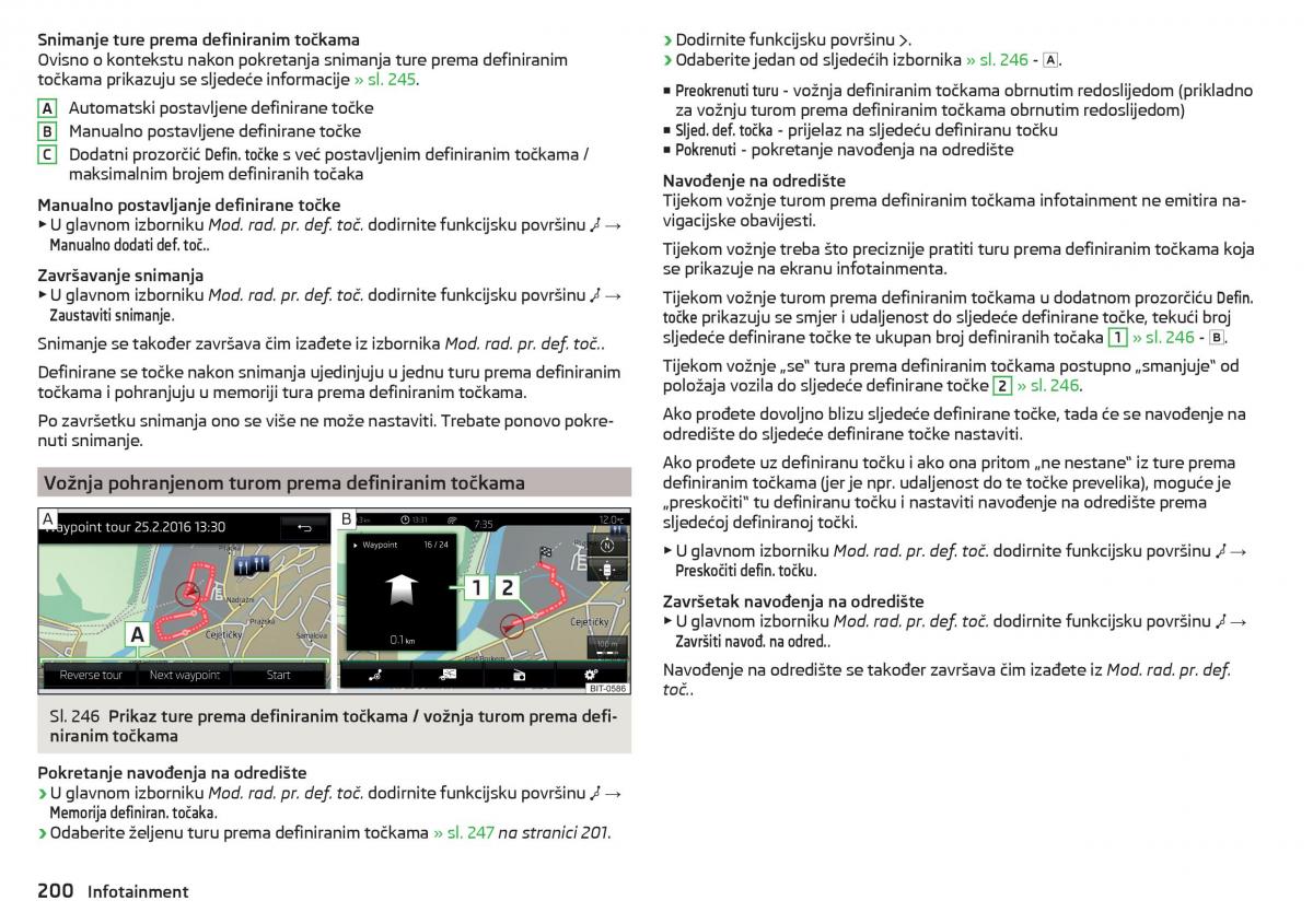 Skoda Kodiaq vlasnicko uputstvo / page 202