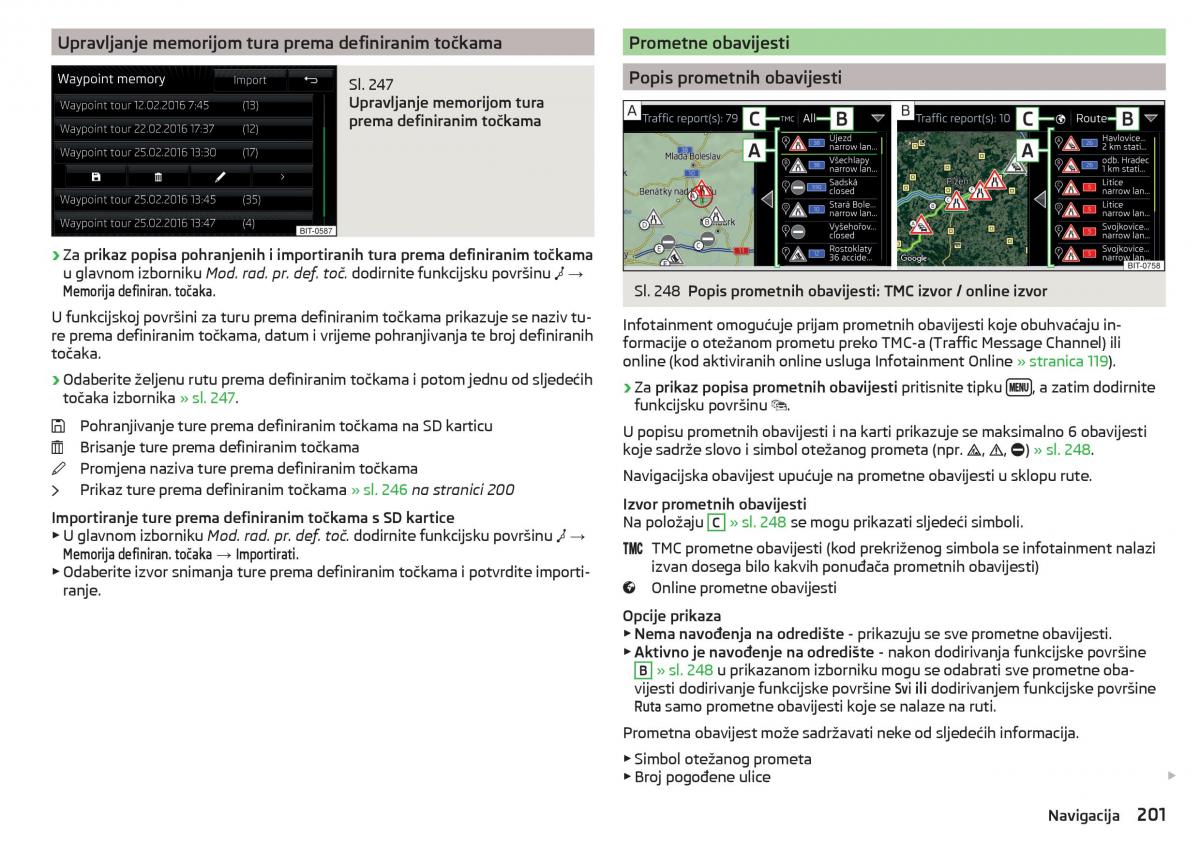 Skoda Kodiaq vlasnicko uputstvo / page 203