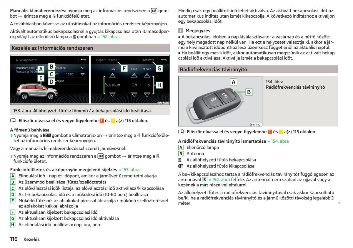 manual Skoda Kodiaq Kezelesi utmutato / page 118