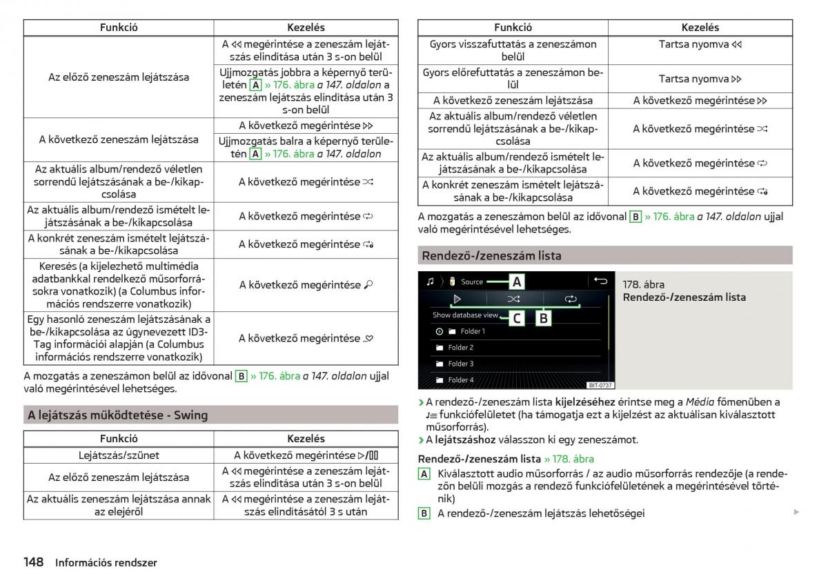 manual Skoda Kodiaq Kezelesi utmutato / page 150