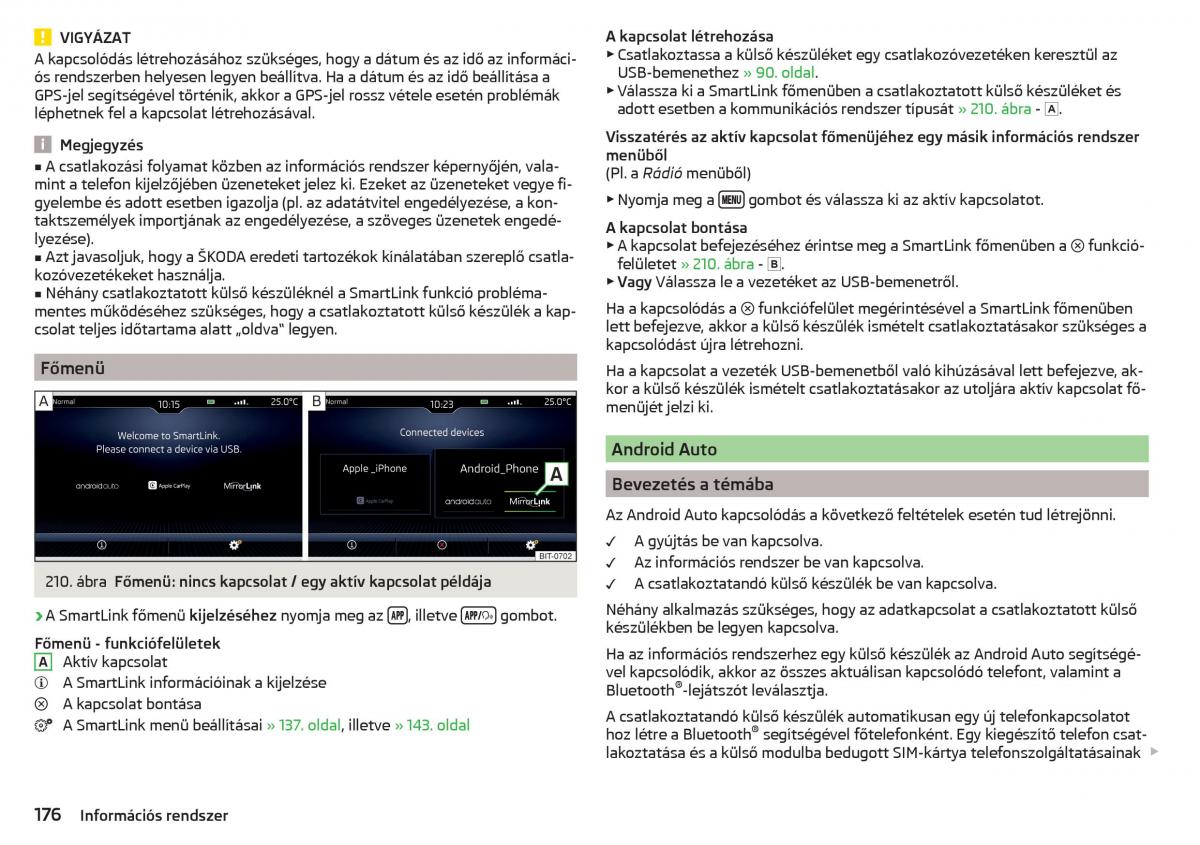 manual Skoda Kodiaq Kezelesi utmutato / page 178