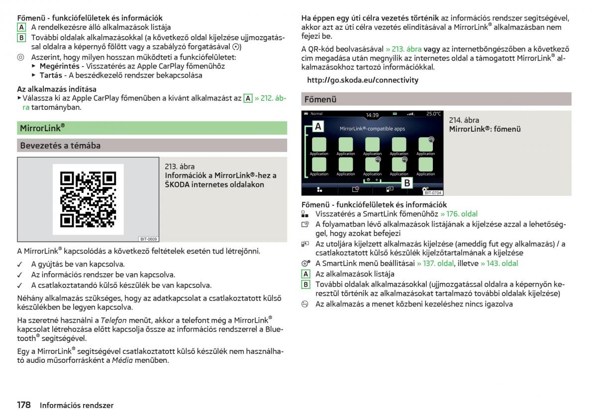 manual Skoda Kodiaq Kezelesi utmutato / page 180