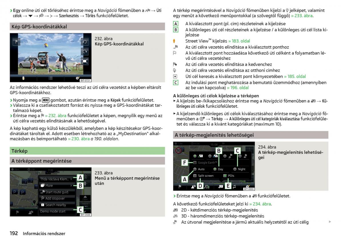 manual Skoda Kodiaq Kezelesi utmutato / page 194