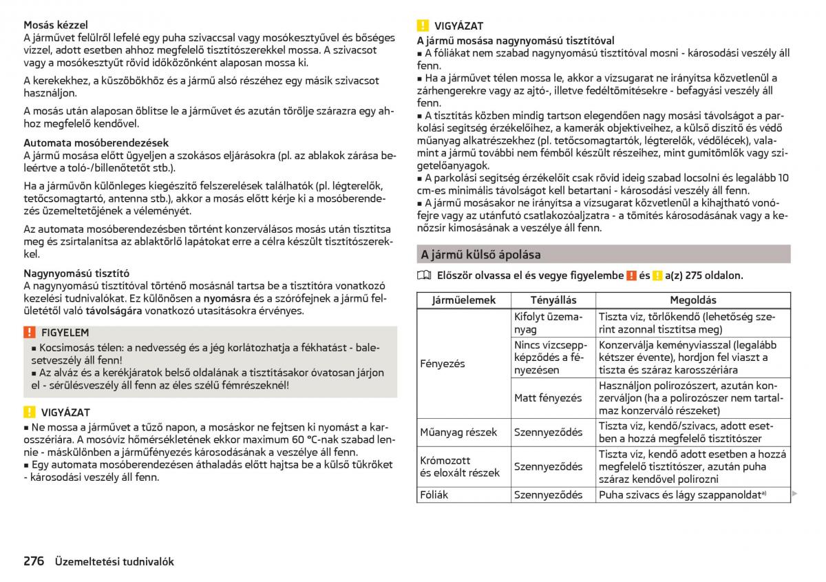 manual Skoda Kodiaq Kezelesi utmutato / page 278