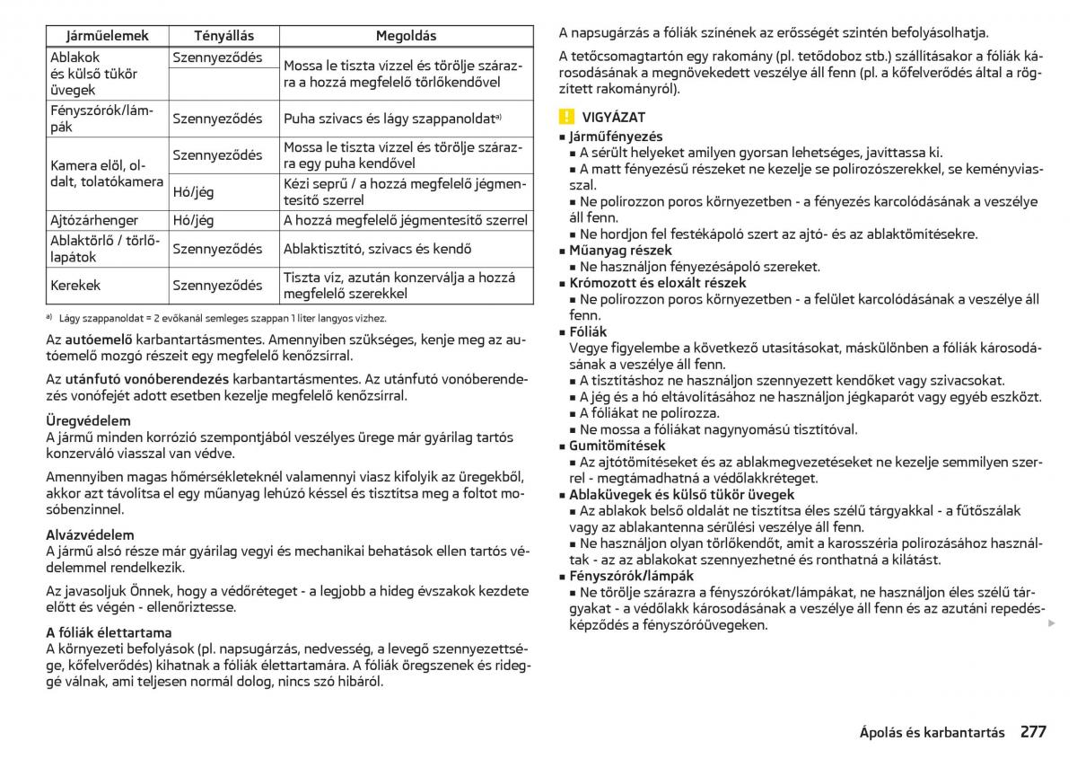 manual Skoda Kodiaq Kezelesi utmutato / page 279