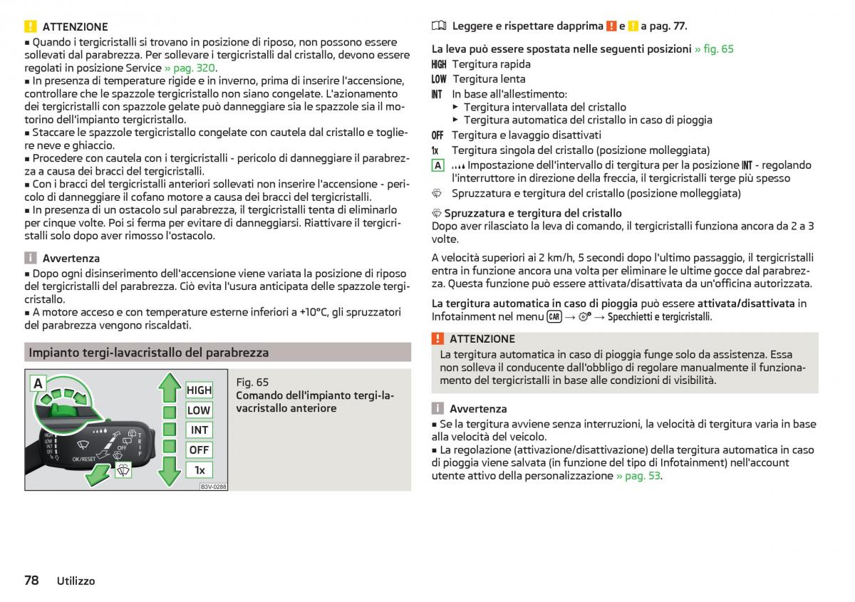 Skoda Kodiaq manuale del proprietario / page 80