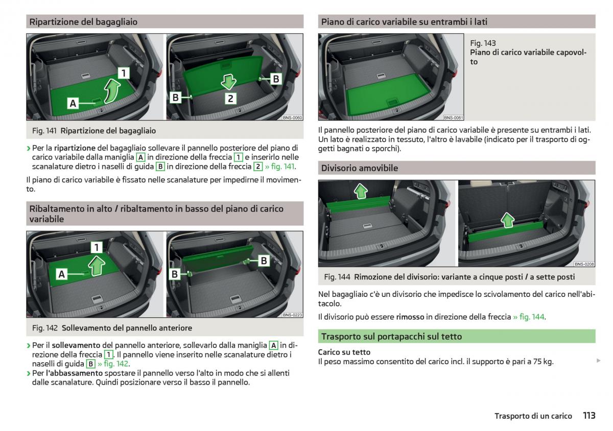 Skoda Kodiaq manuale del proprietario / page 115