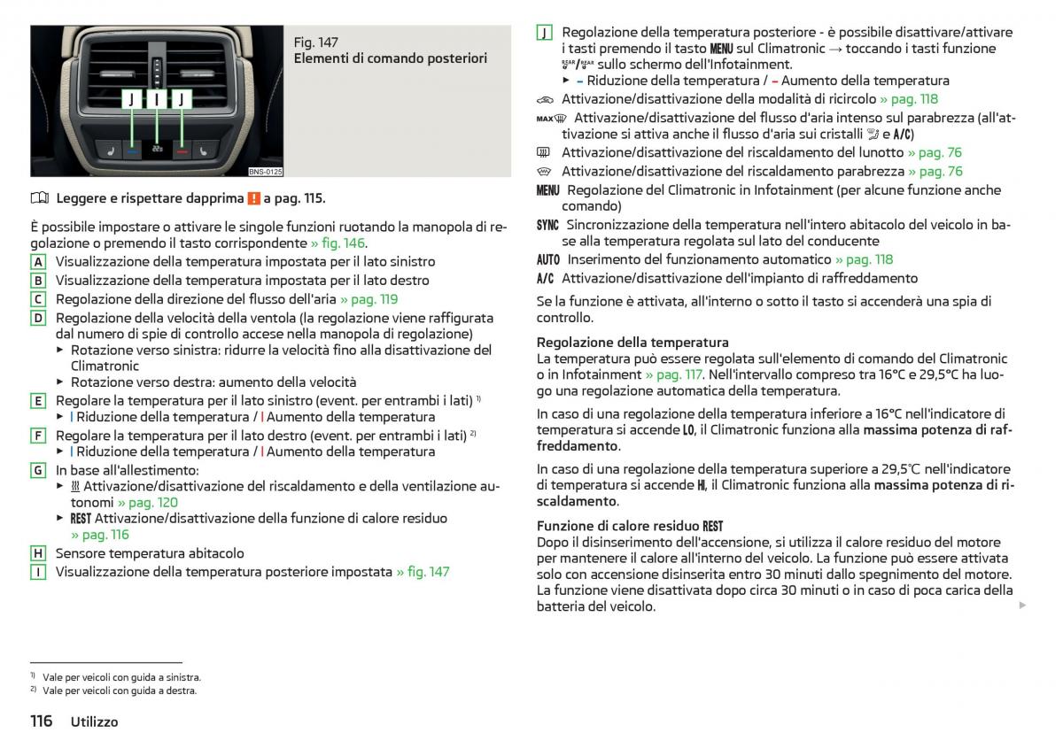 Skoda Kodiaq manuale del proprietario / page 118