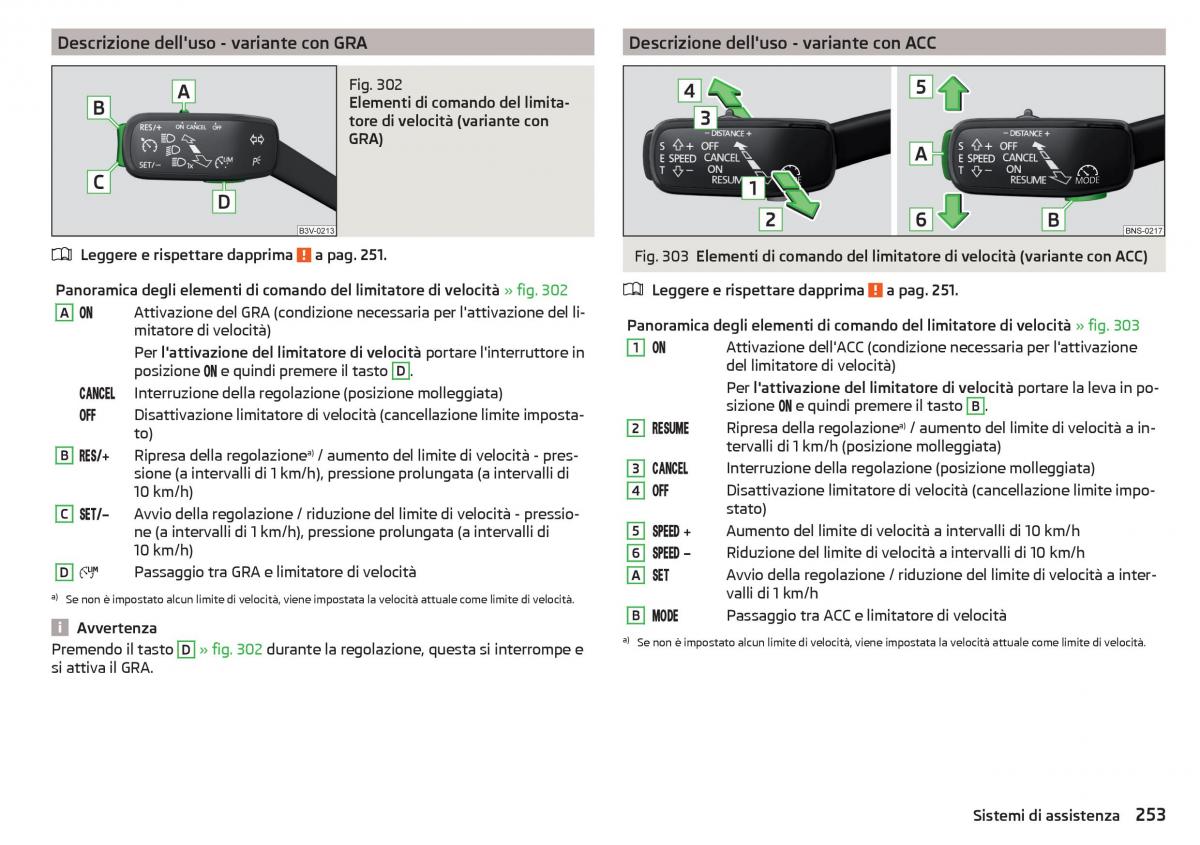 Skoda Kodiaq manuale del proprietario / page 255