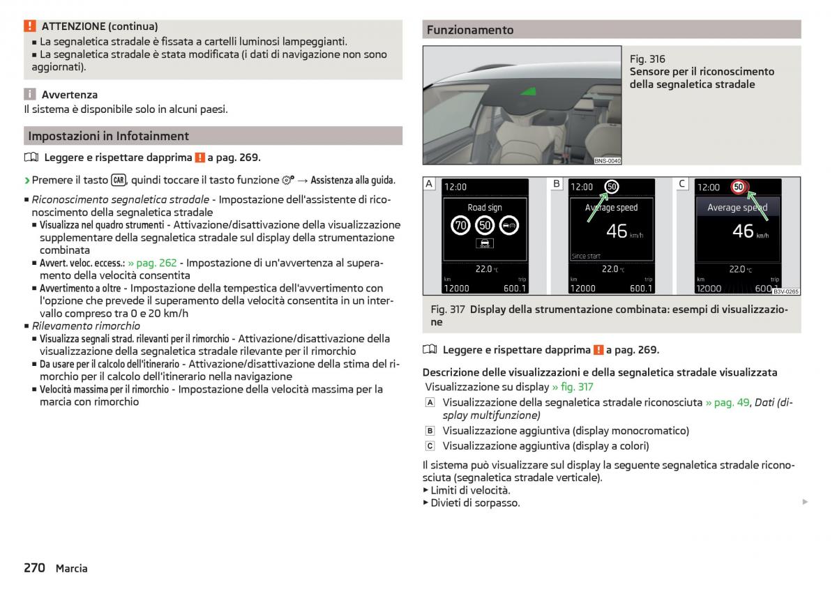 Skoda Kodiaq manuale del proprietario / page 272