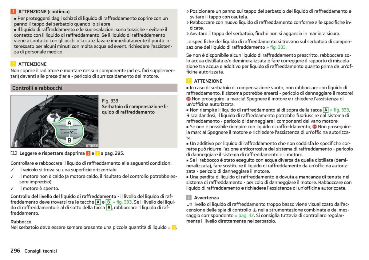 Skoda Kodiaq manuale del proprietario / page 298