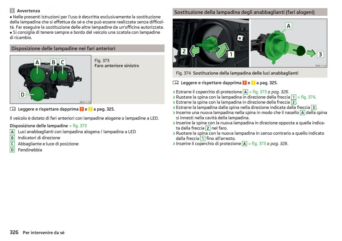 Skoda Kodiaq manuale del proprietario / page 328