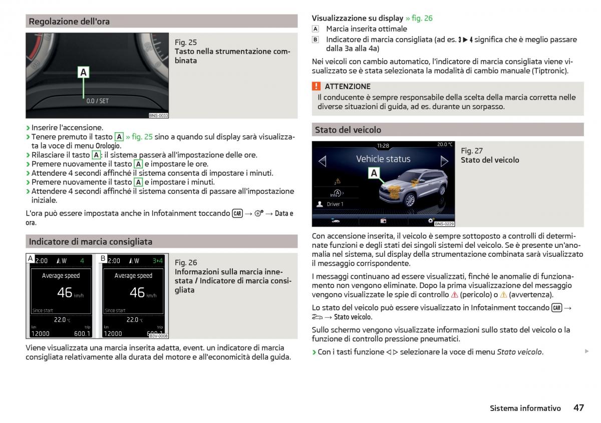 Skoda Kodiaq manuale del proprietario / page 49