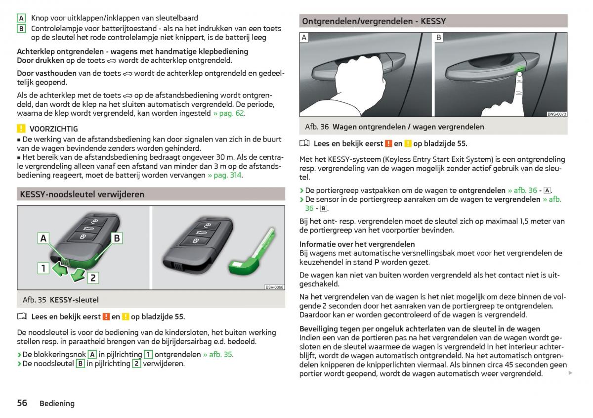 Skoda Kodiaq handleiding / page 58