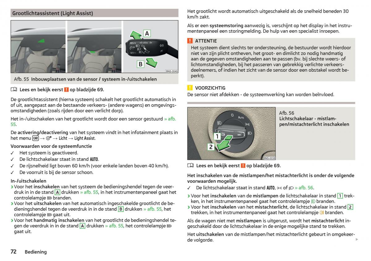 Skoda Kodiaq handleiding / page 74