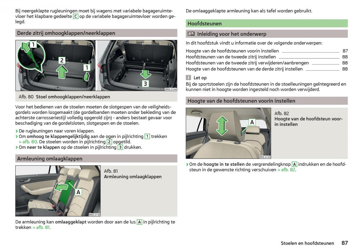 Skoda Kodiaq handleiding / page 89