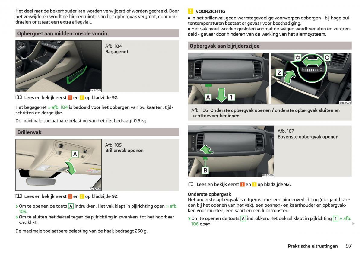 Skoda Kodiaq handleiding / page 99