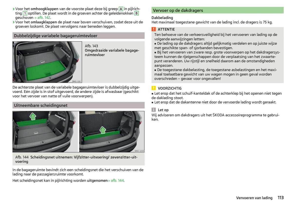 Skoda Kodiaq handleiding / page 115