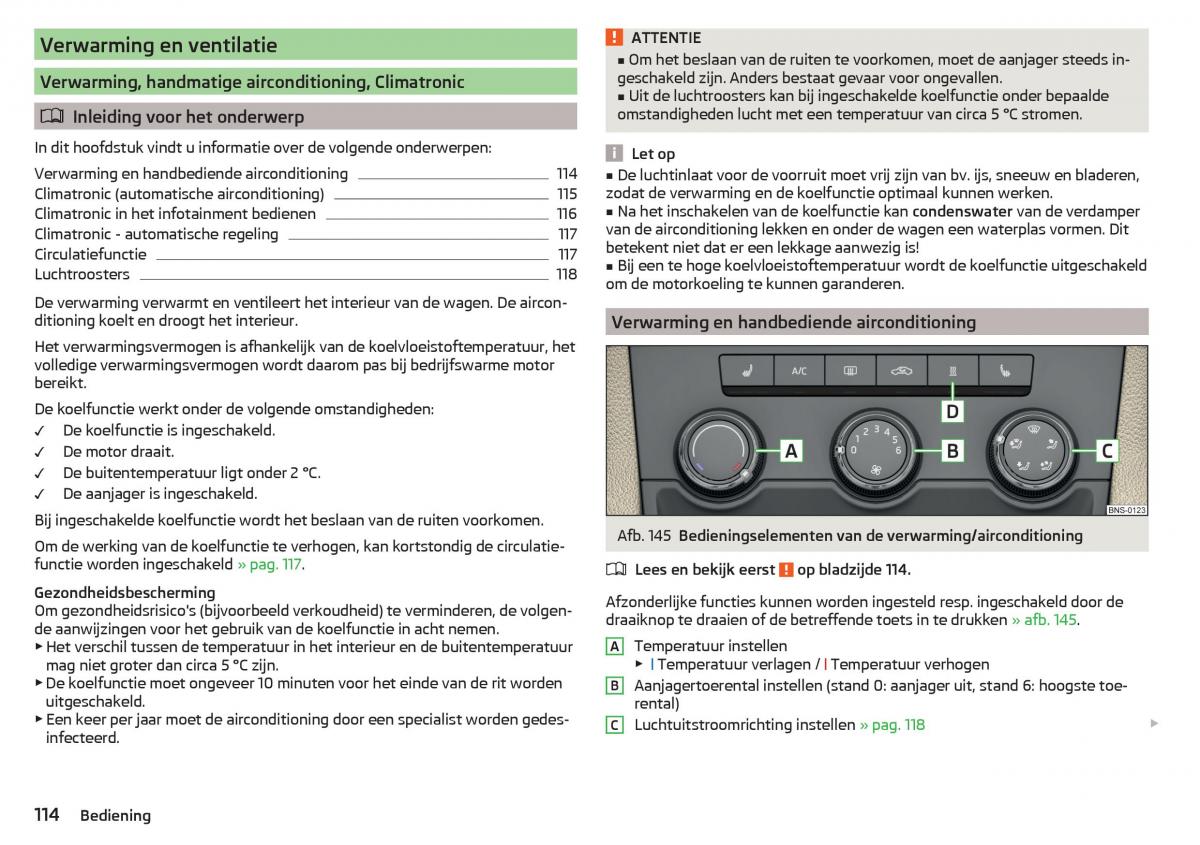 Skoda Kodiaq handleiding / page 116