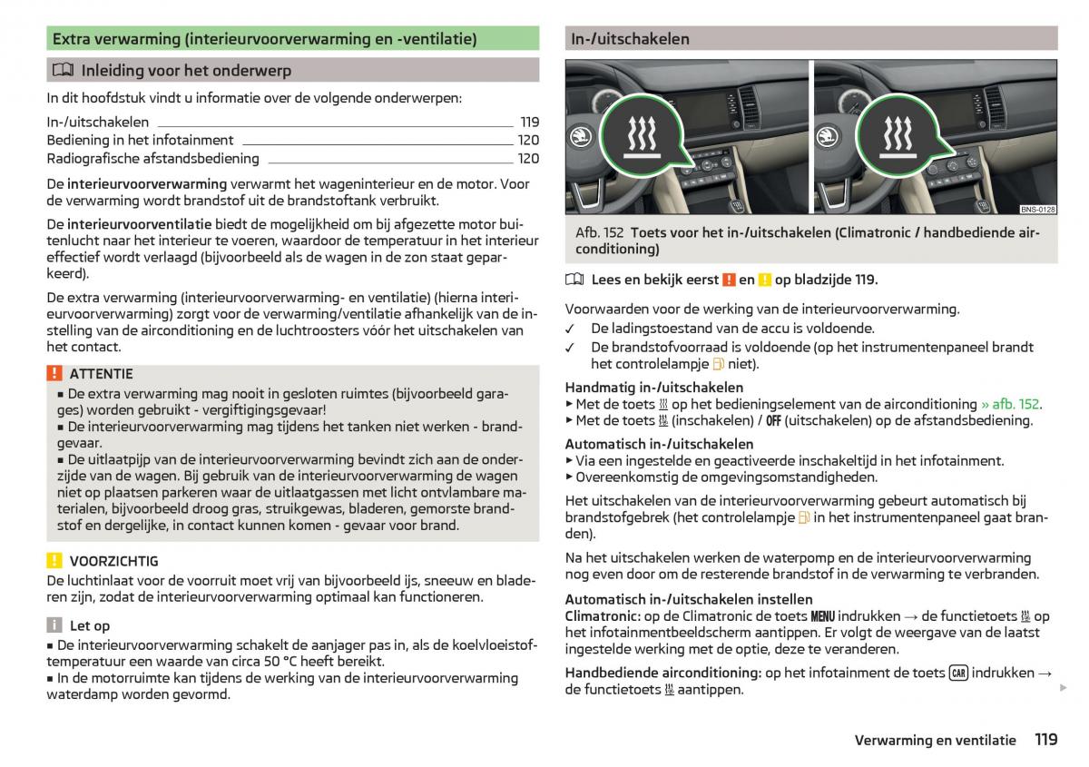 Skoda Kodiaq handleiding / page 121