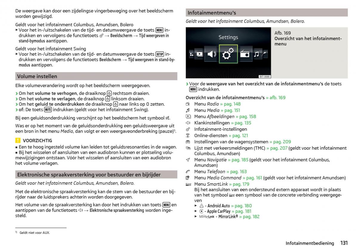 Skoda Kodiaq handleiding / page 133