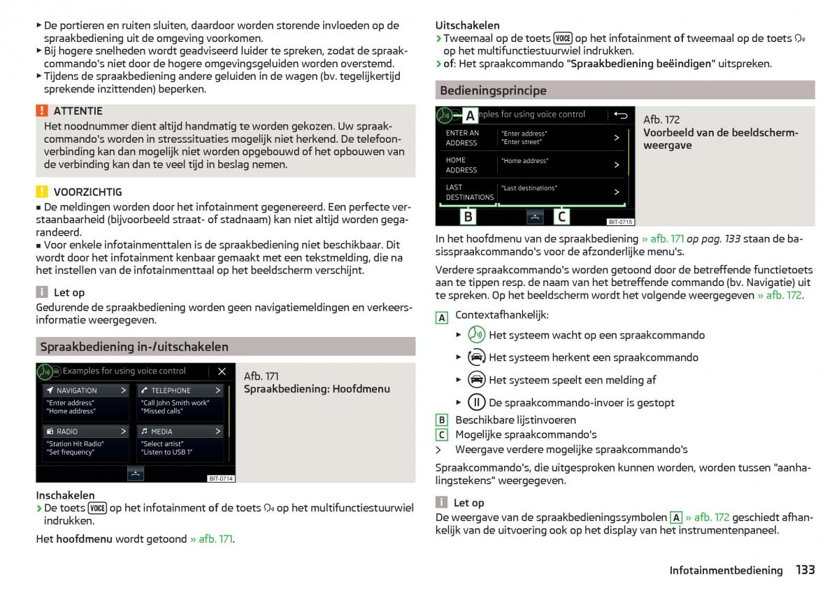 Skoda Kodiaq handleiding / page 135