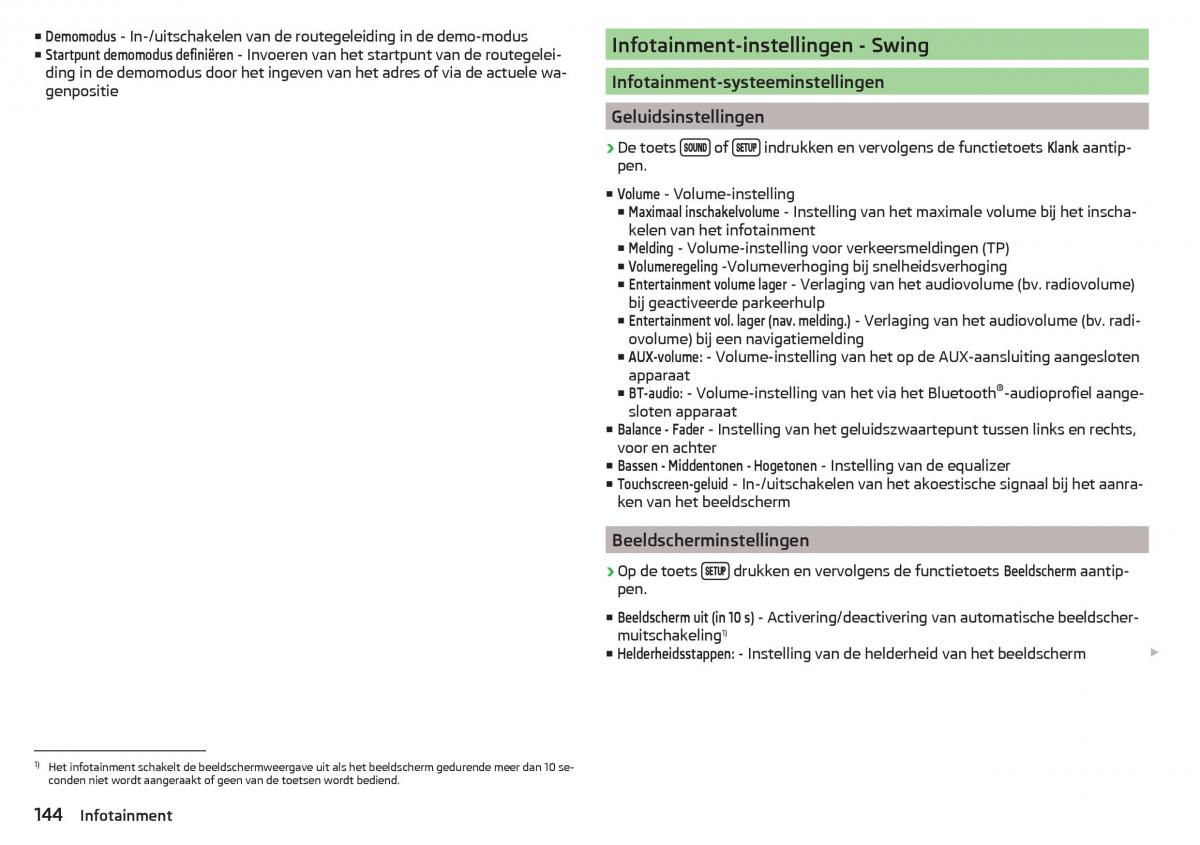 Skoda Kodiaq handleiding / page 146