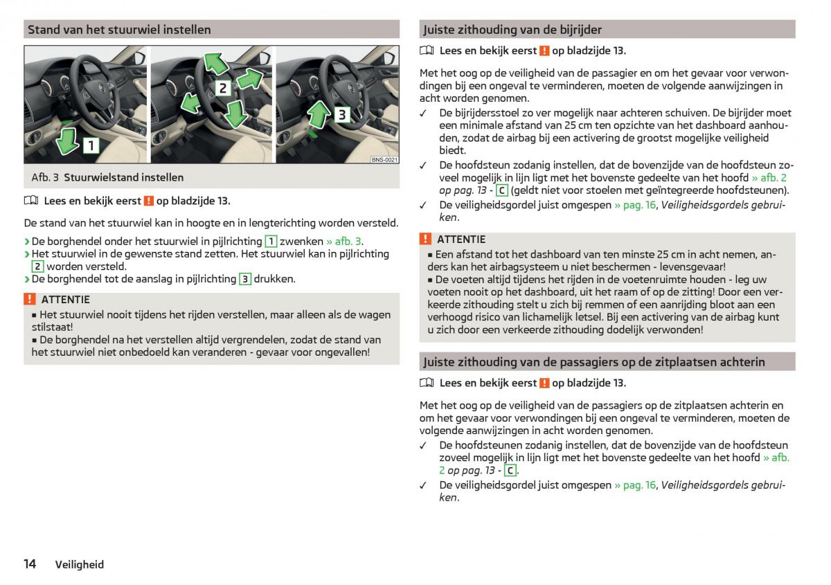 Skoda Kodiaq handleiding / page 16