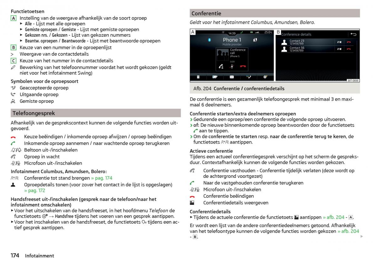 Skoda Kodiaq handleiding / page 176