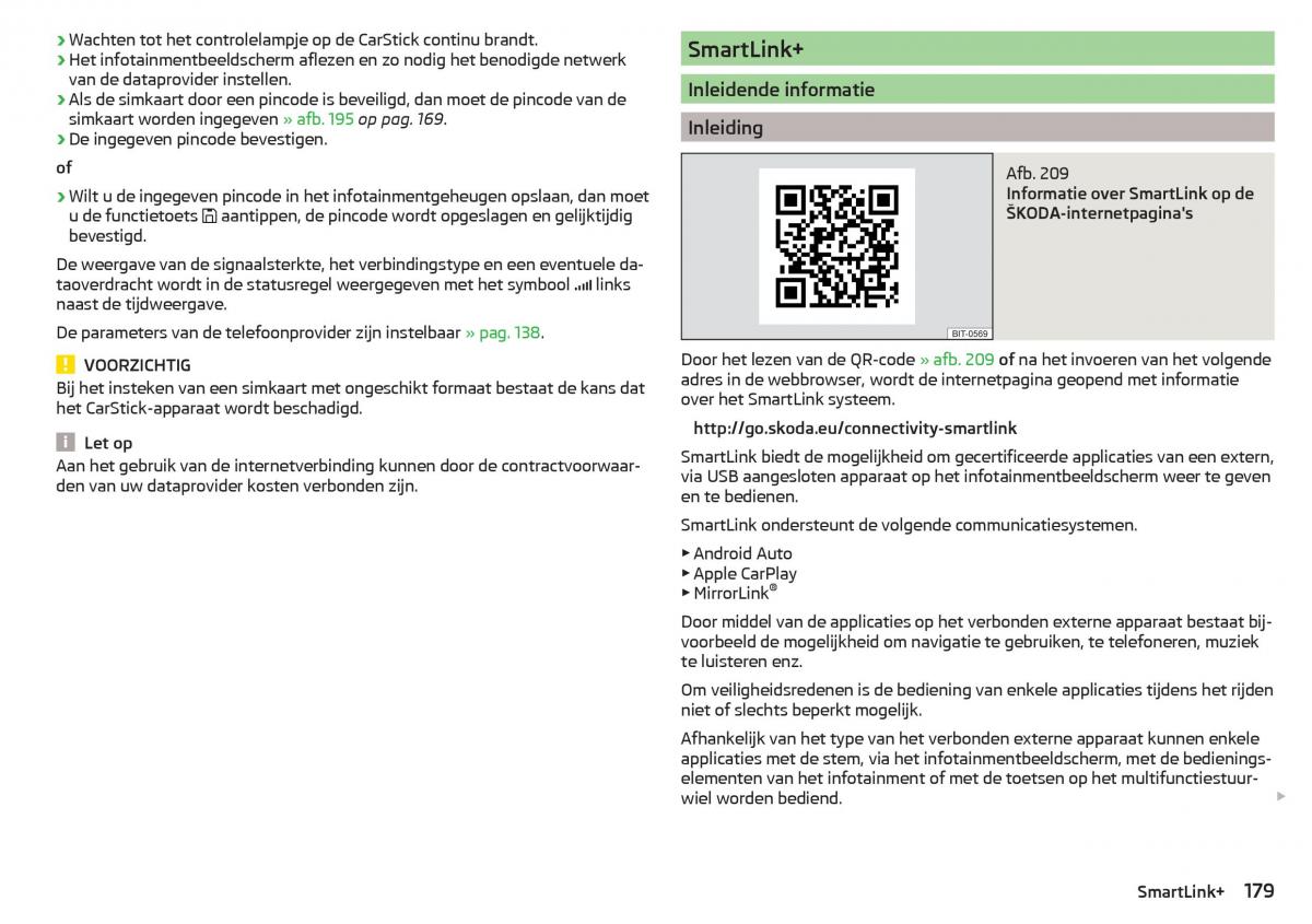 Skoda Kodiaq handleiding / page 181