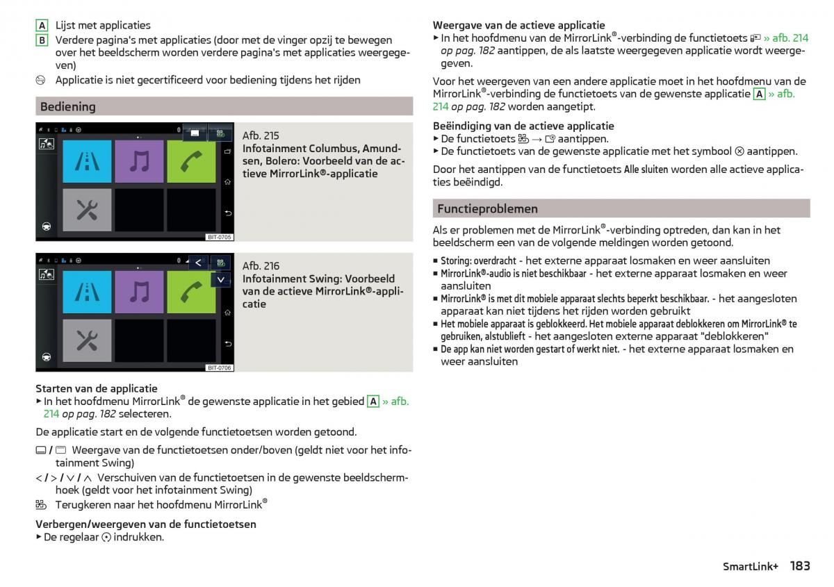 Skoda Kodiaq handleiding / page 185