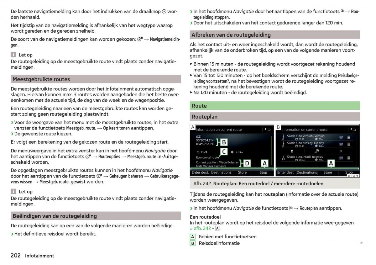 Skoda Kodiaq handleiding / page 204