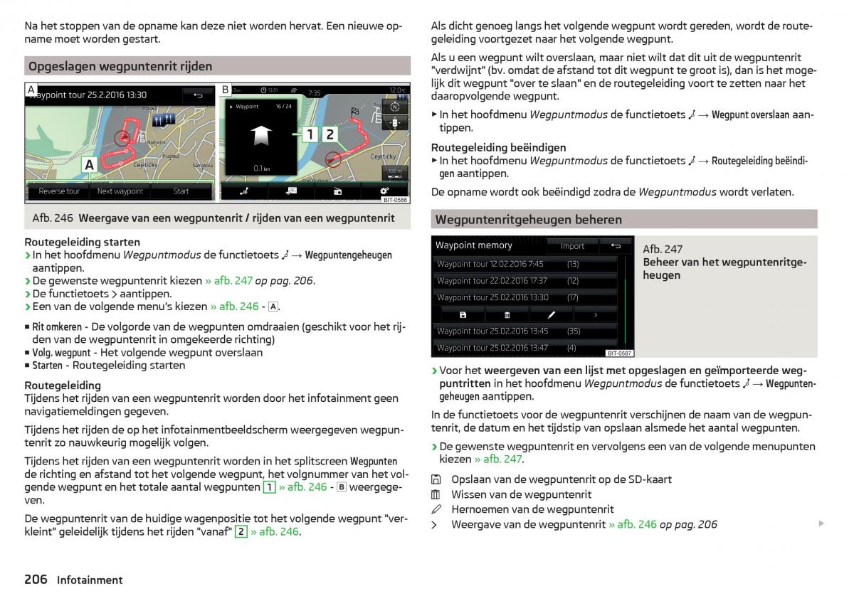 Skoda Kodiaq handleiding / page 208